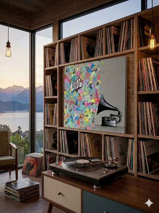 Music Makes You Lose Control Canvas - Wood Panel