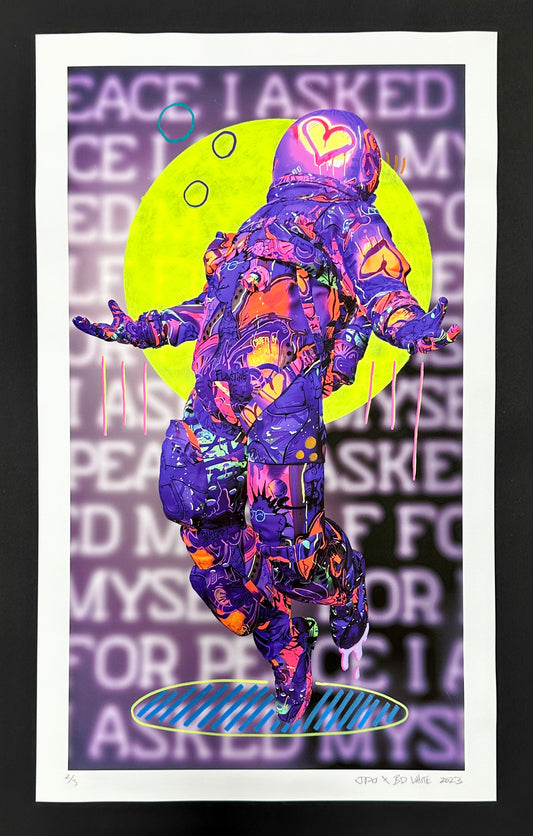 The Colors Don't Fade Hand Finished 2/3