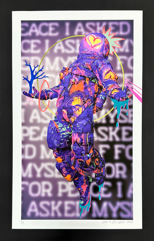 The Colors Don't Fade Hand Finished 3/3
