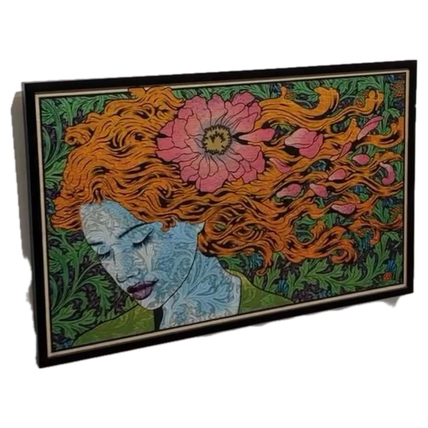 Flora Wood Panel by Chuck Sperry