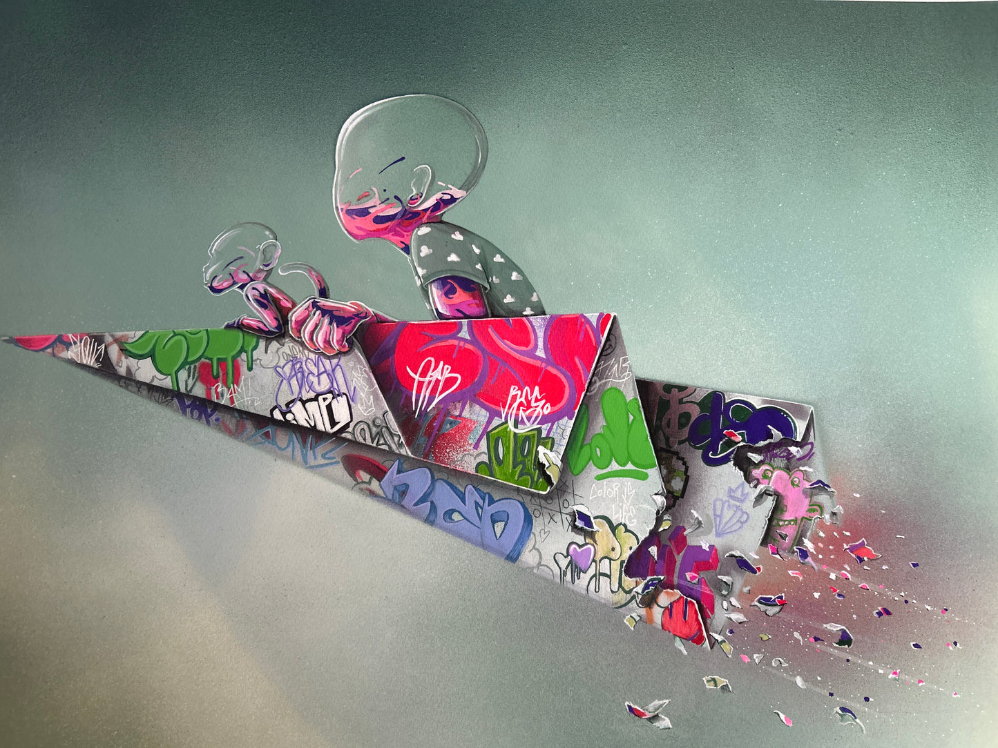Graffiti skygge