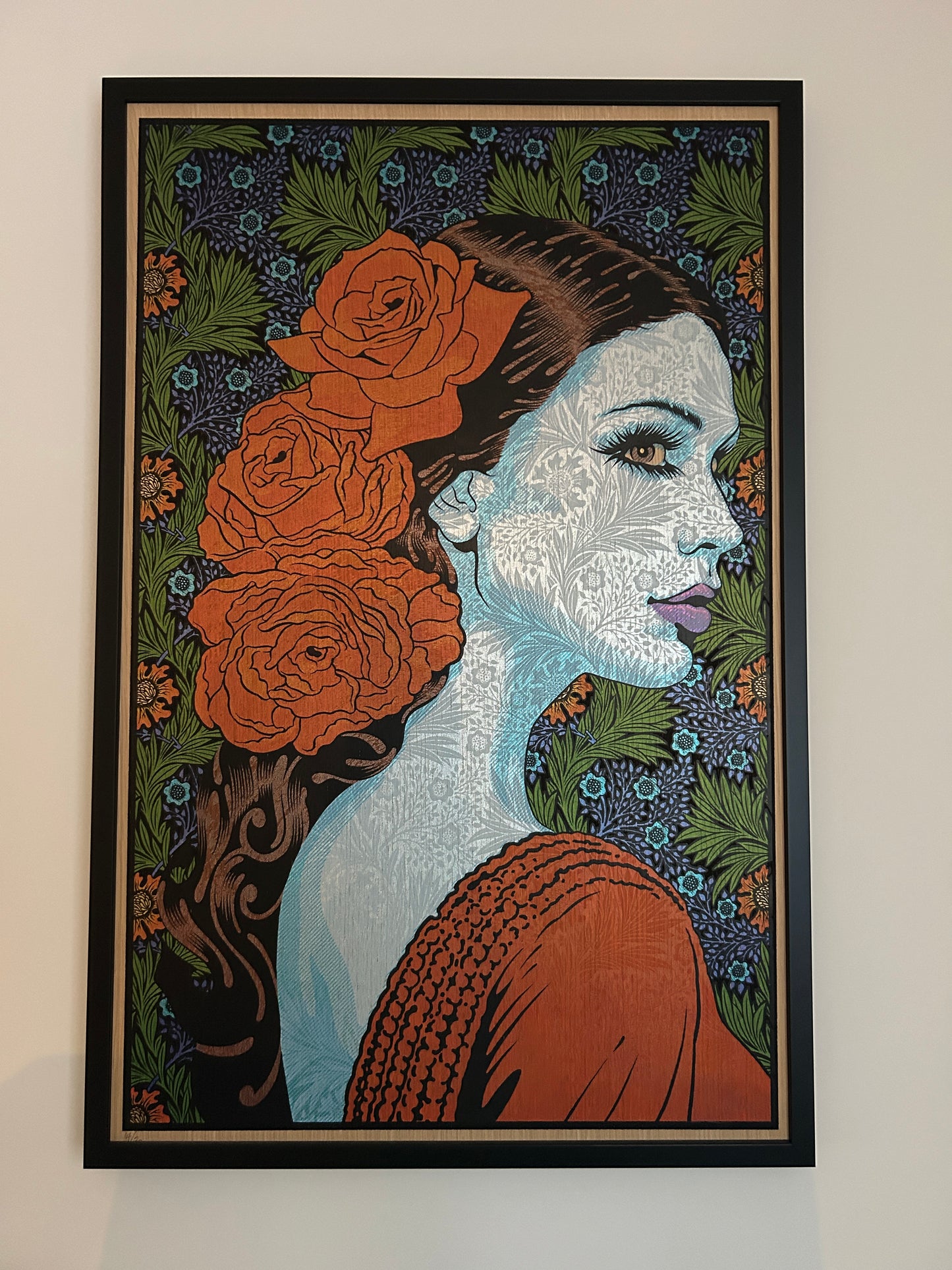 Medea Wood Panel by Chuck Sperry