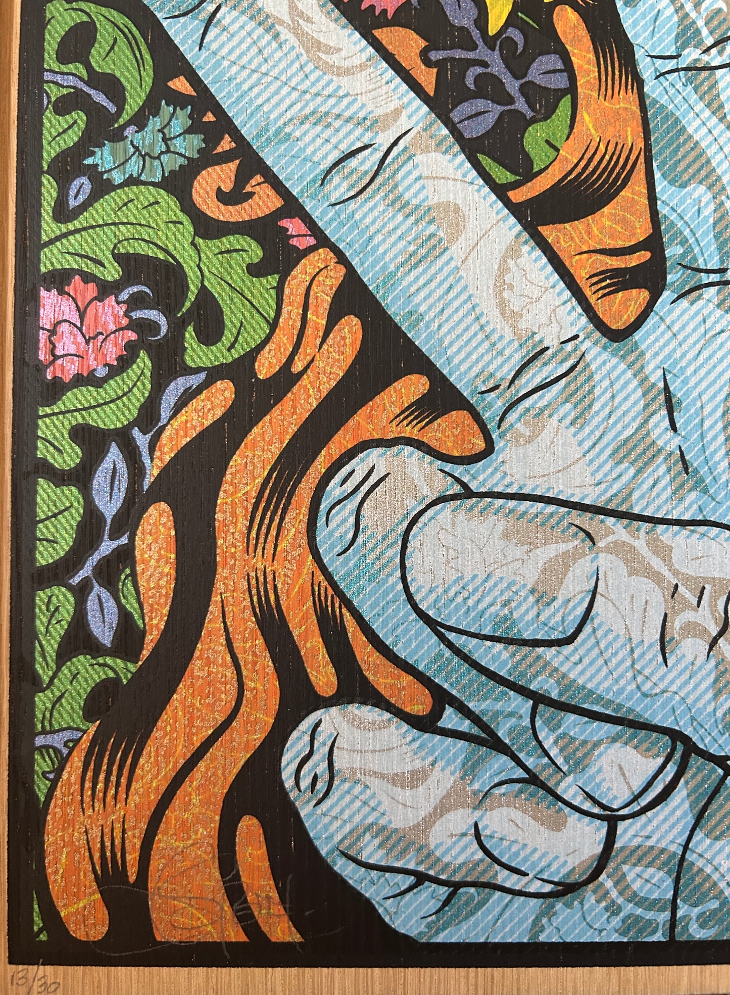 Harmonia Wood Panel by Chuck Sperry