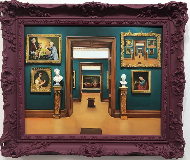 Copy of Look Mum My Painting got into the National Portrait Gallery