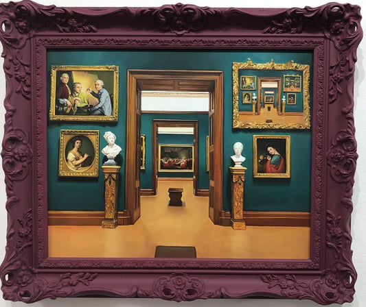 Copy of Look Mum My Painting got into the National Portrait Gallery