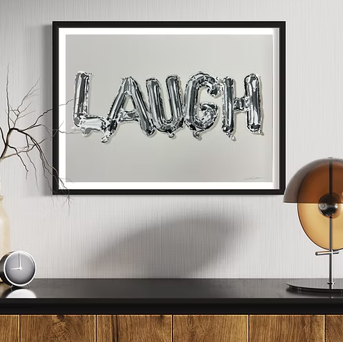 Laugh - Hand Painted Multiple
