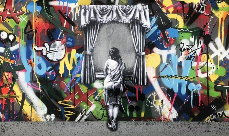 Martin Whatson - Figure in the Window – 1 DROP GALLERY