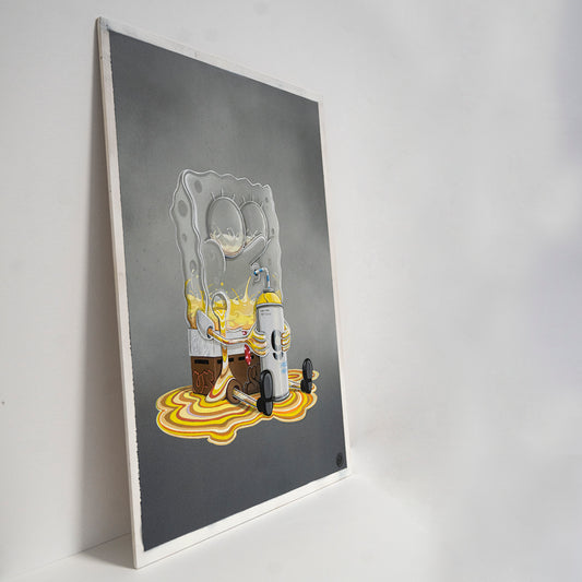 Sponge Bob - Wood Panel