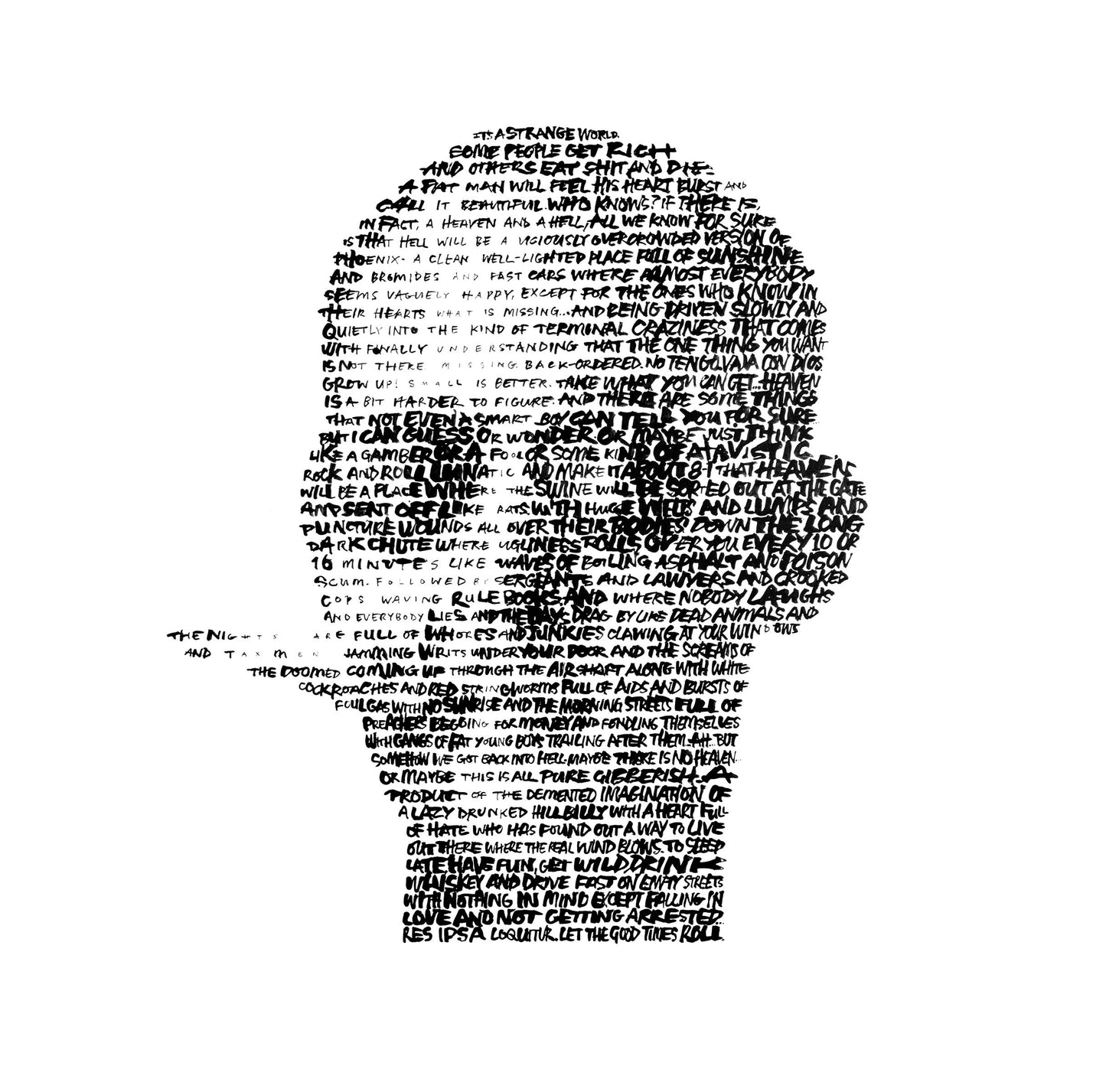 Hunter S Thompson