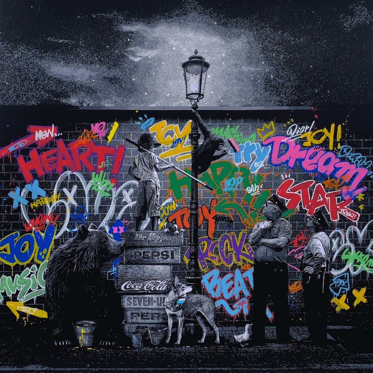 Midnight Mission 3-pakningsmagnet