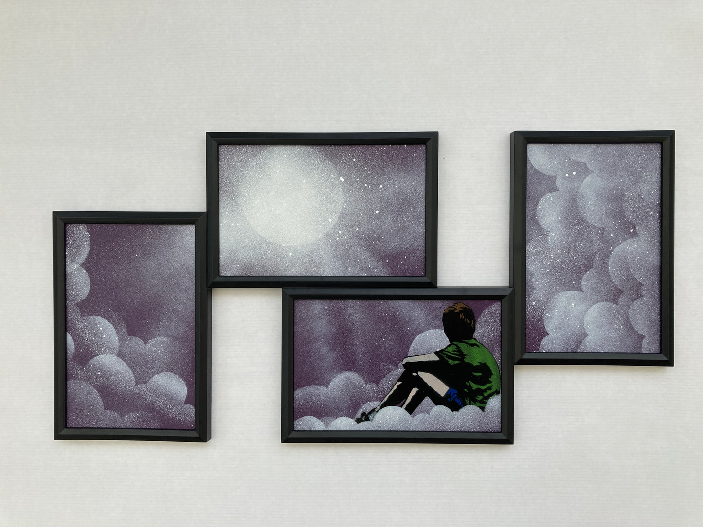 Opp i skyene - Multi Exposure