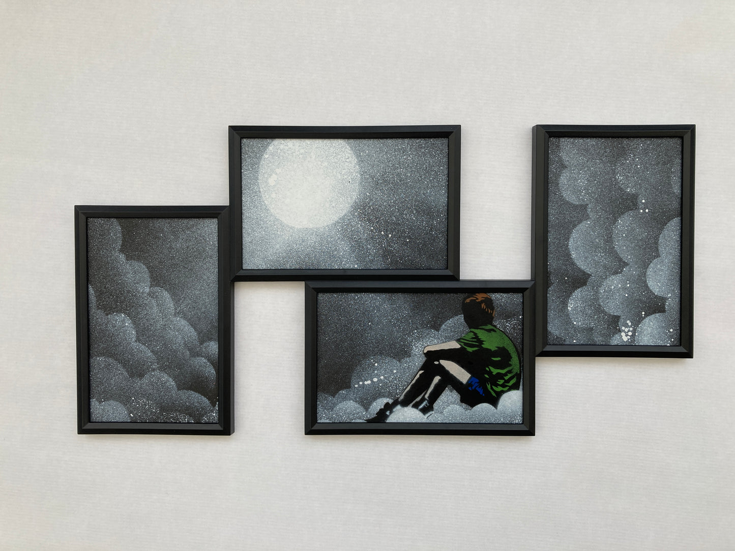 Opp i skyene - Multi Exposure