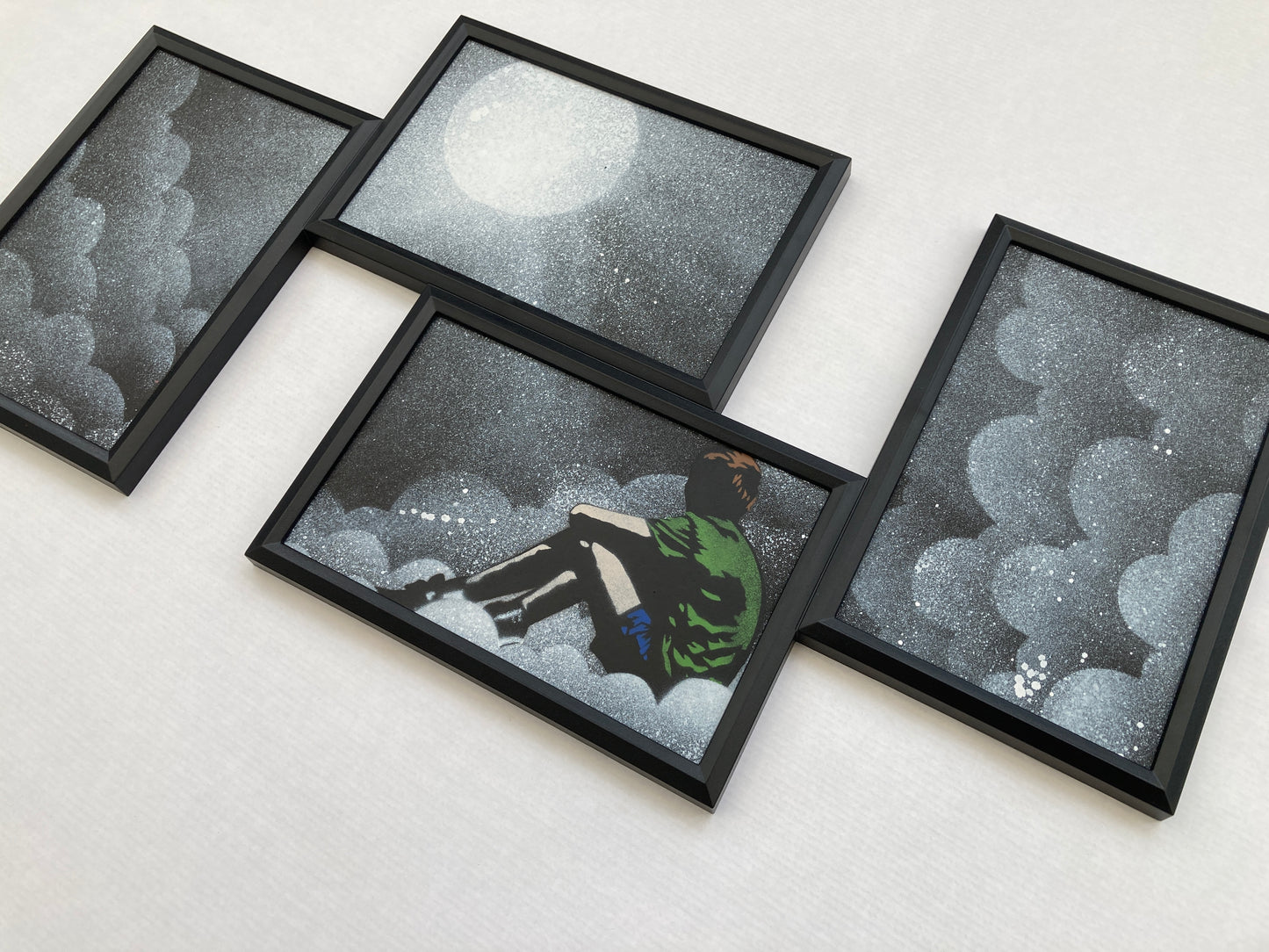 Opp i skyene - Multi Exposure