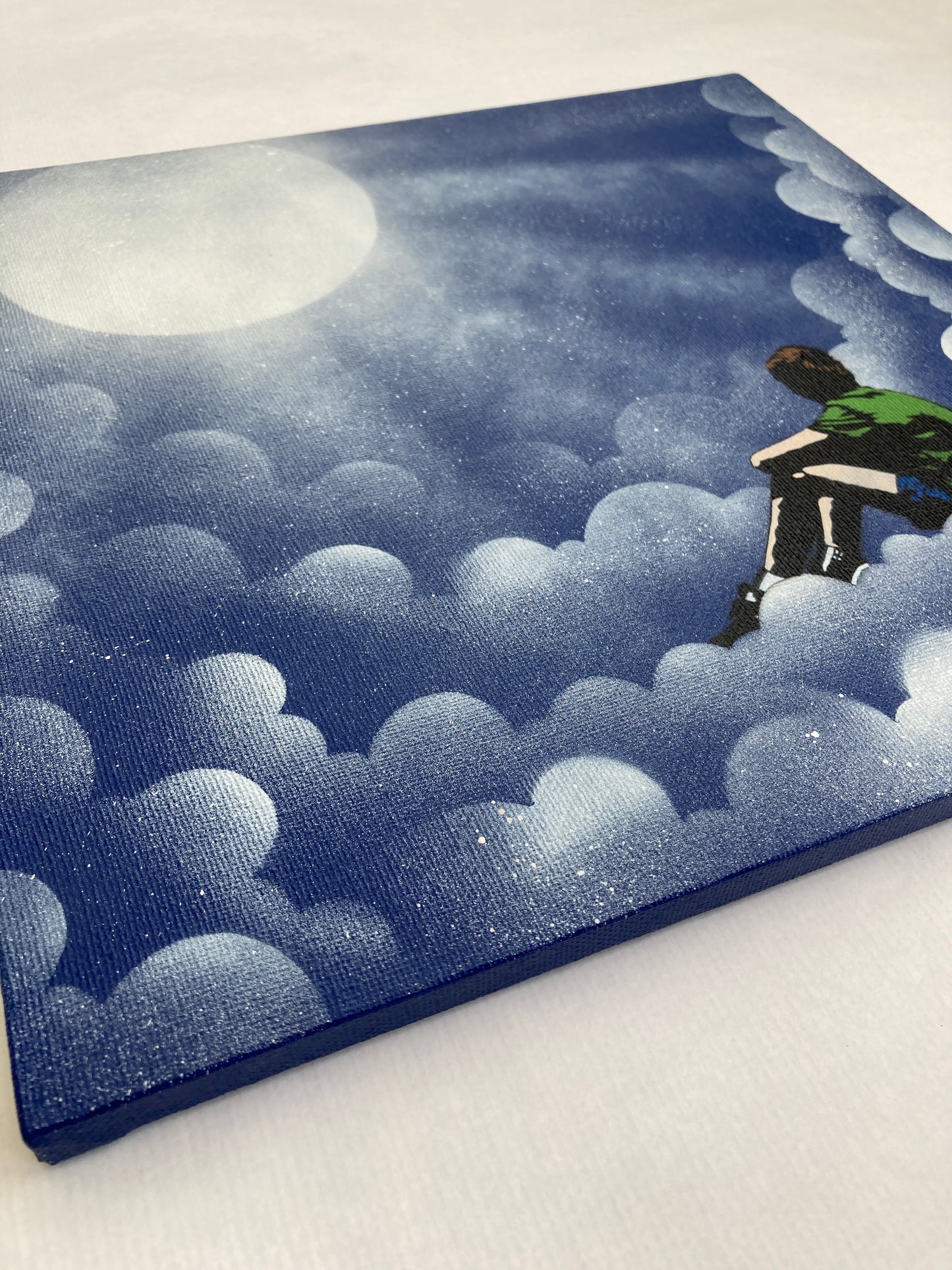 Opp i skyene - Canvas AP