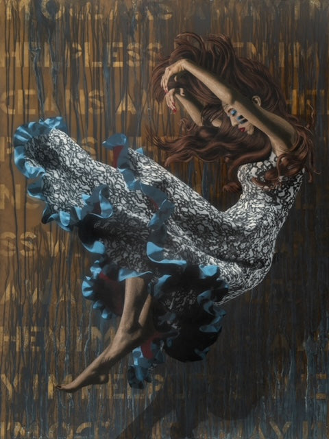 Diptych I'm Helpless When I'm Oceans Away