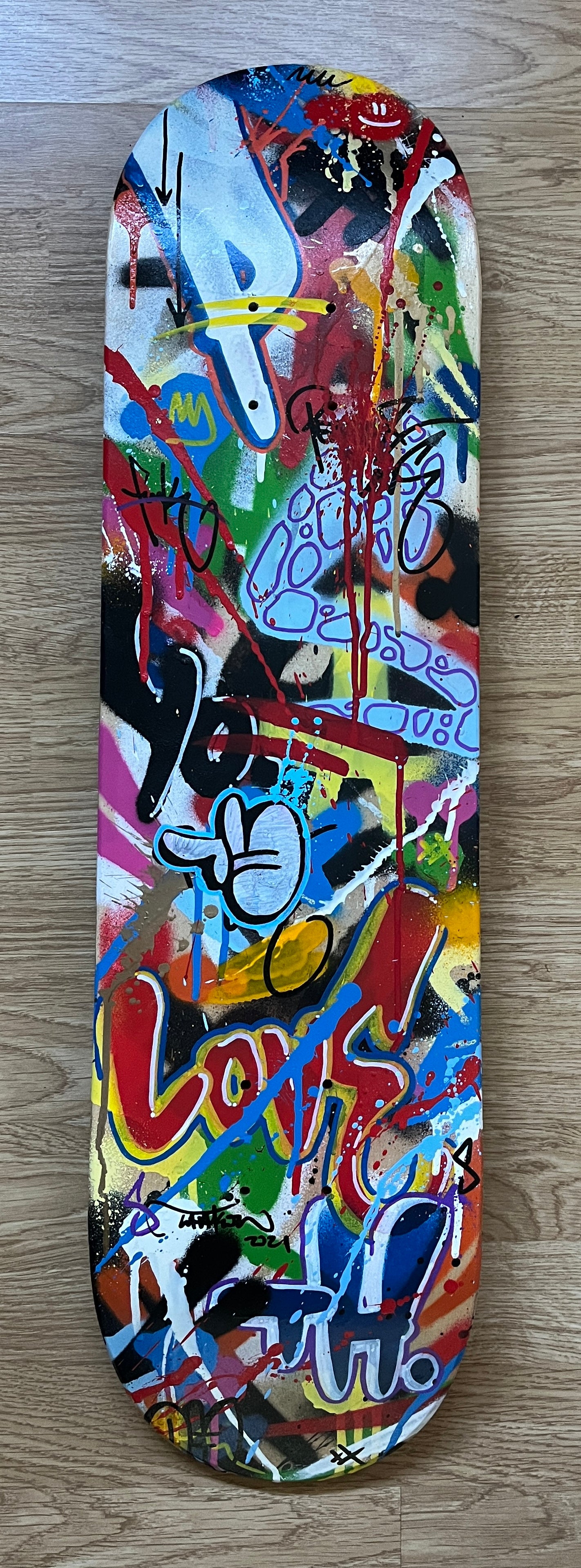 Skatedeck av Martin Whatson