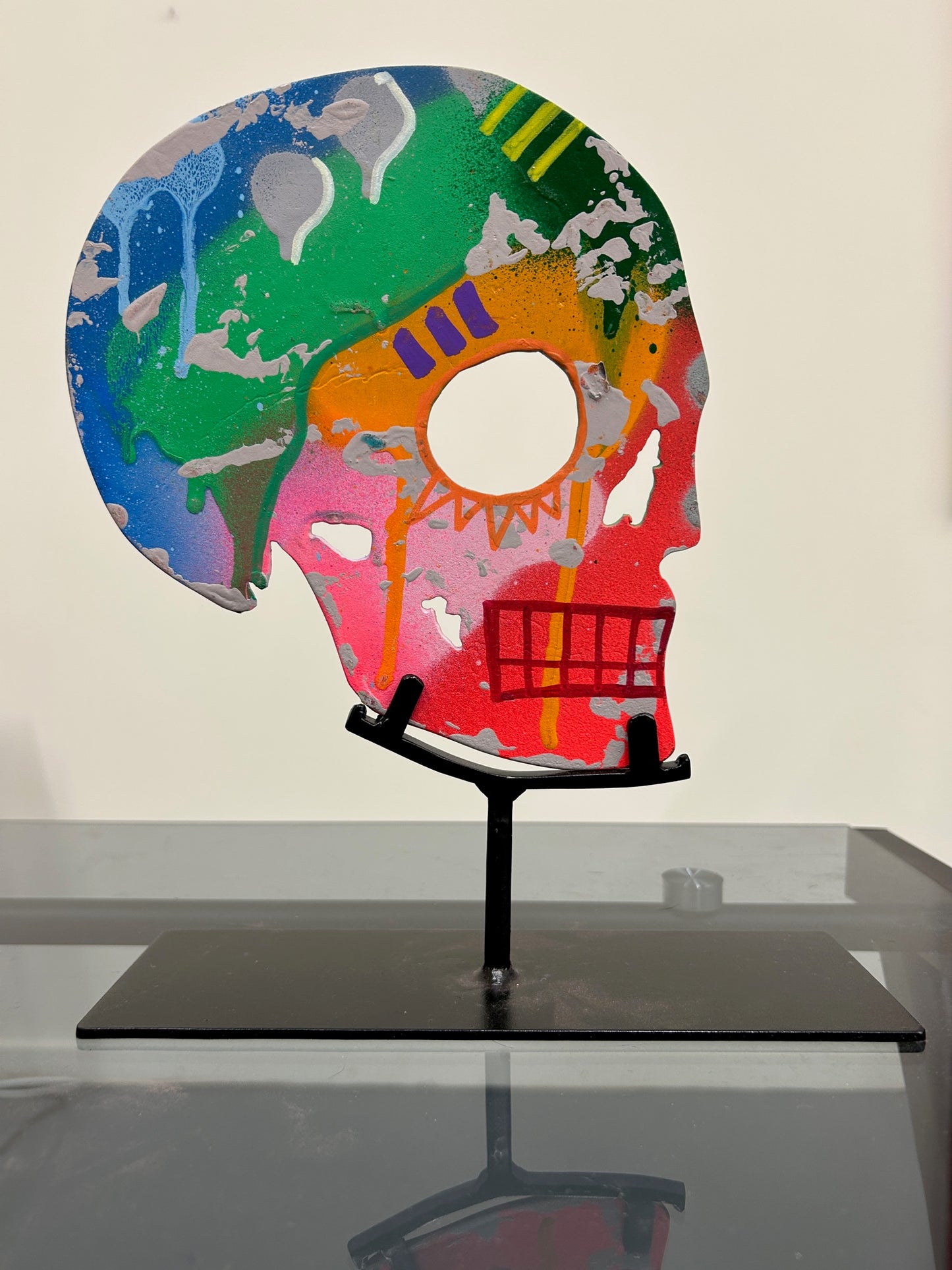 Hodeskalleskulptur 1