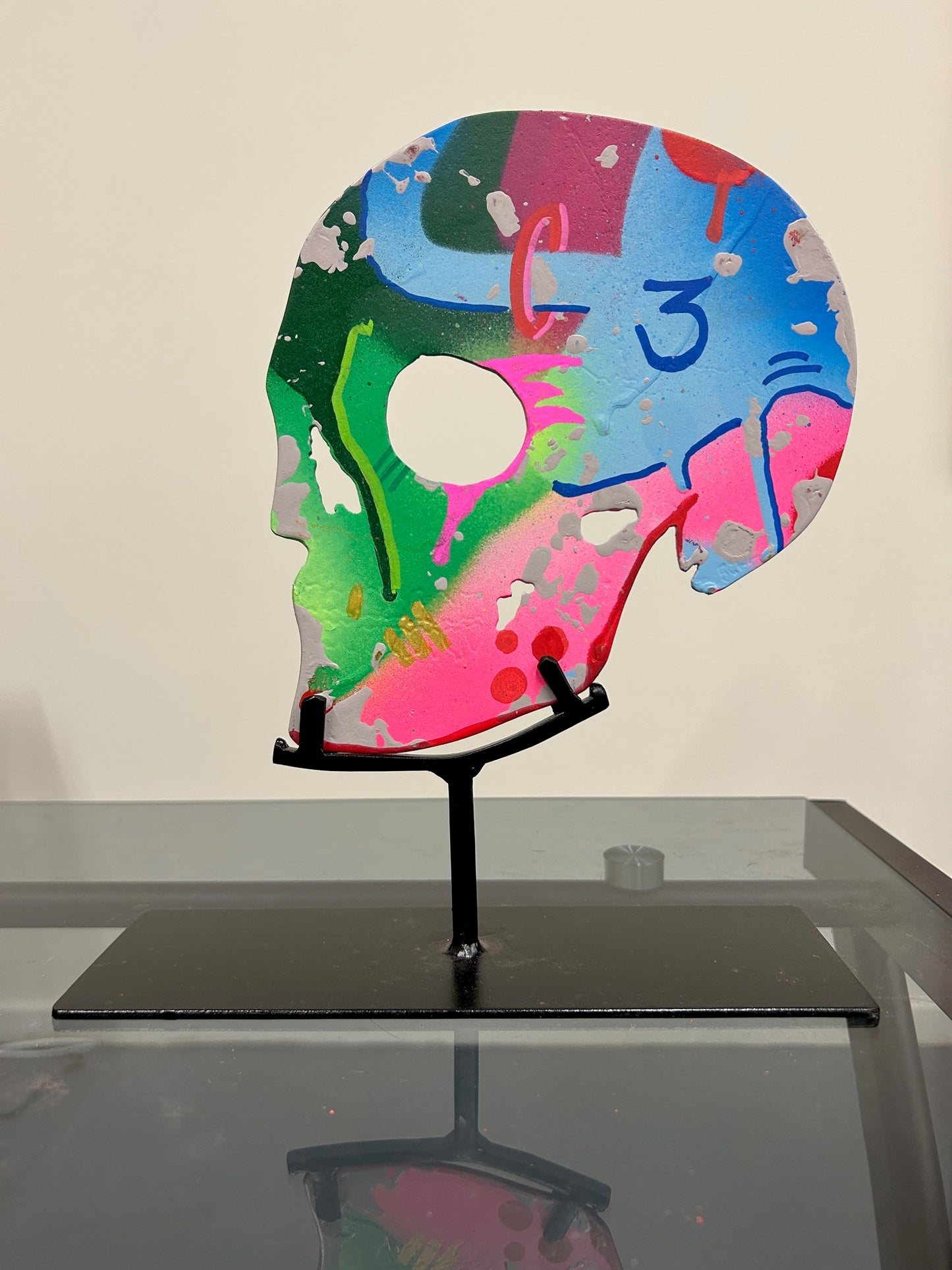 Hodeskalleskulptur 1