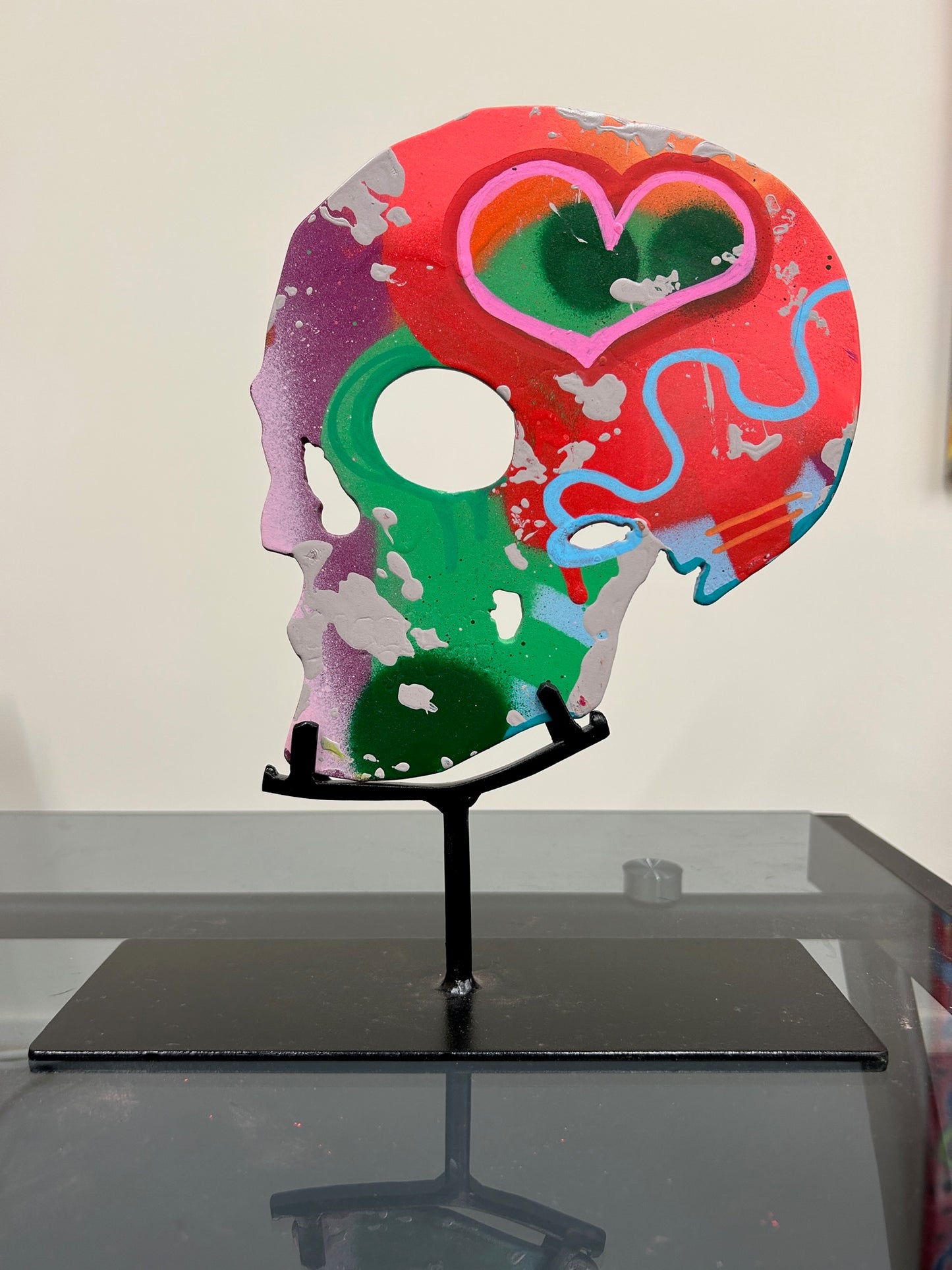 Hodeskalleskulptur 2