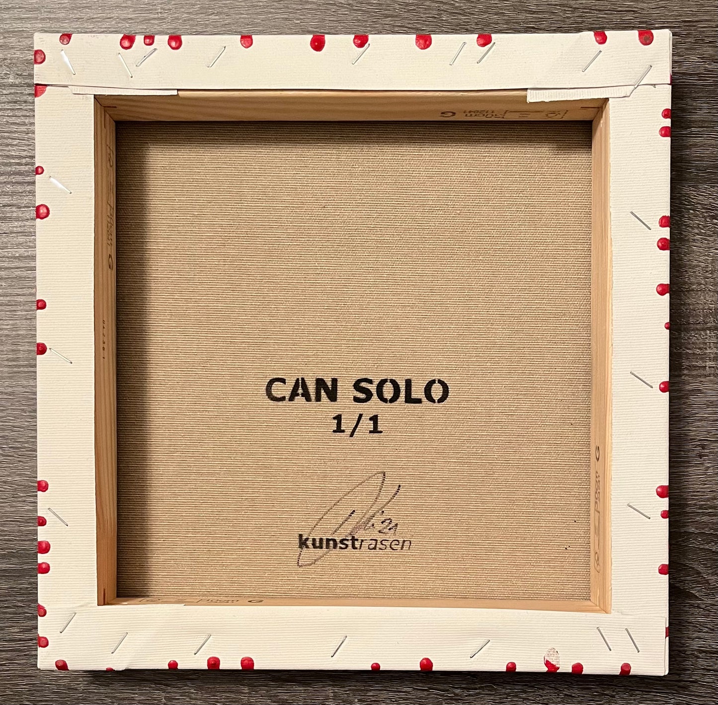 Can Solo - Canvas (rød) 1/1