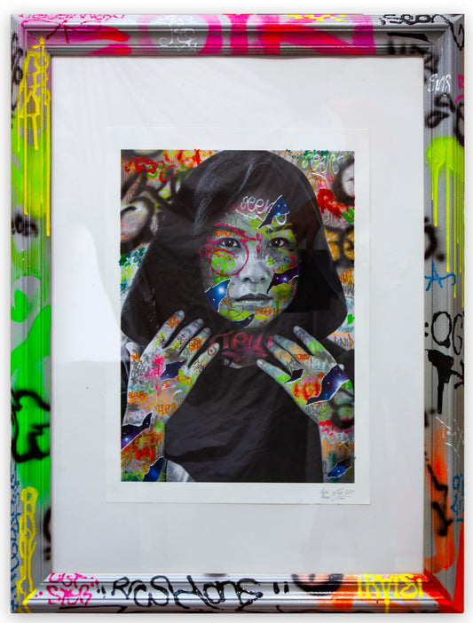 Little Diamond Hand Finished Framed