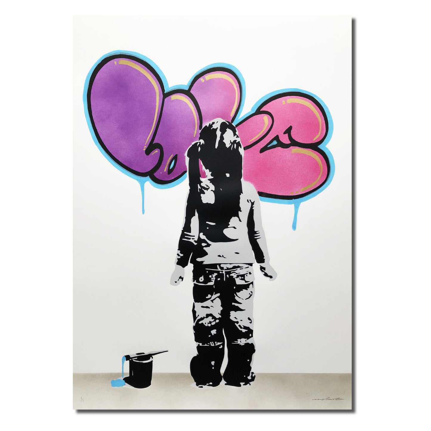 Paint Girl - Hånd ferdig 1/1