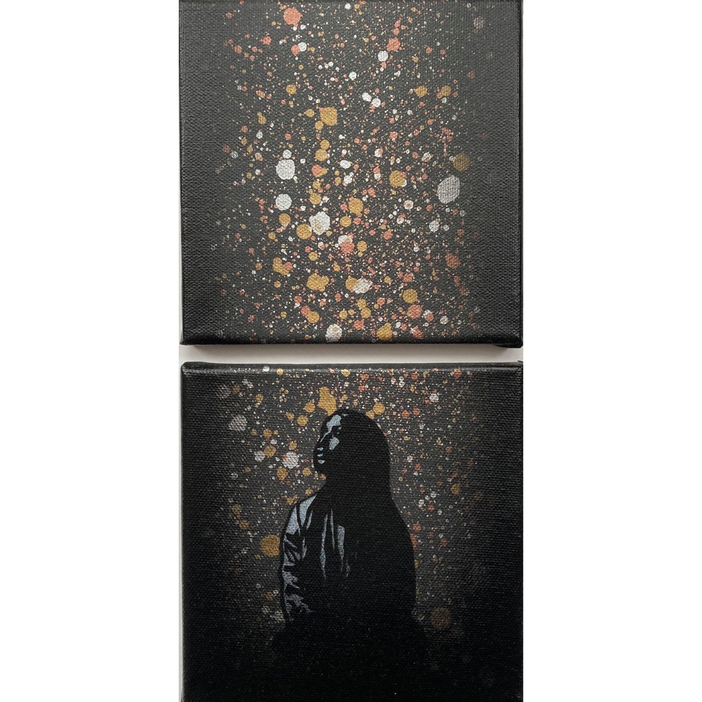 Når solen går ned - Canvas