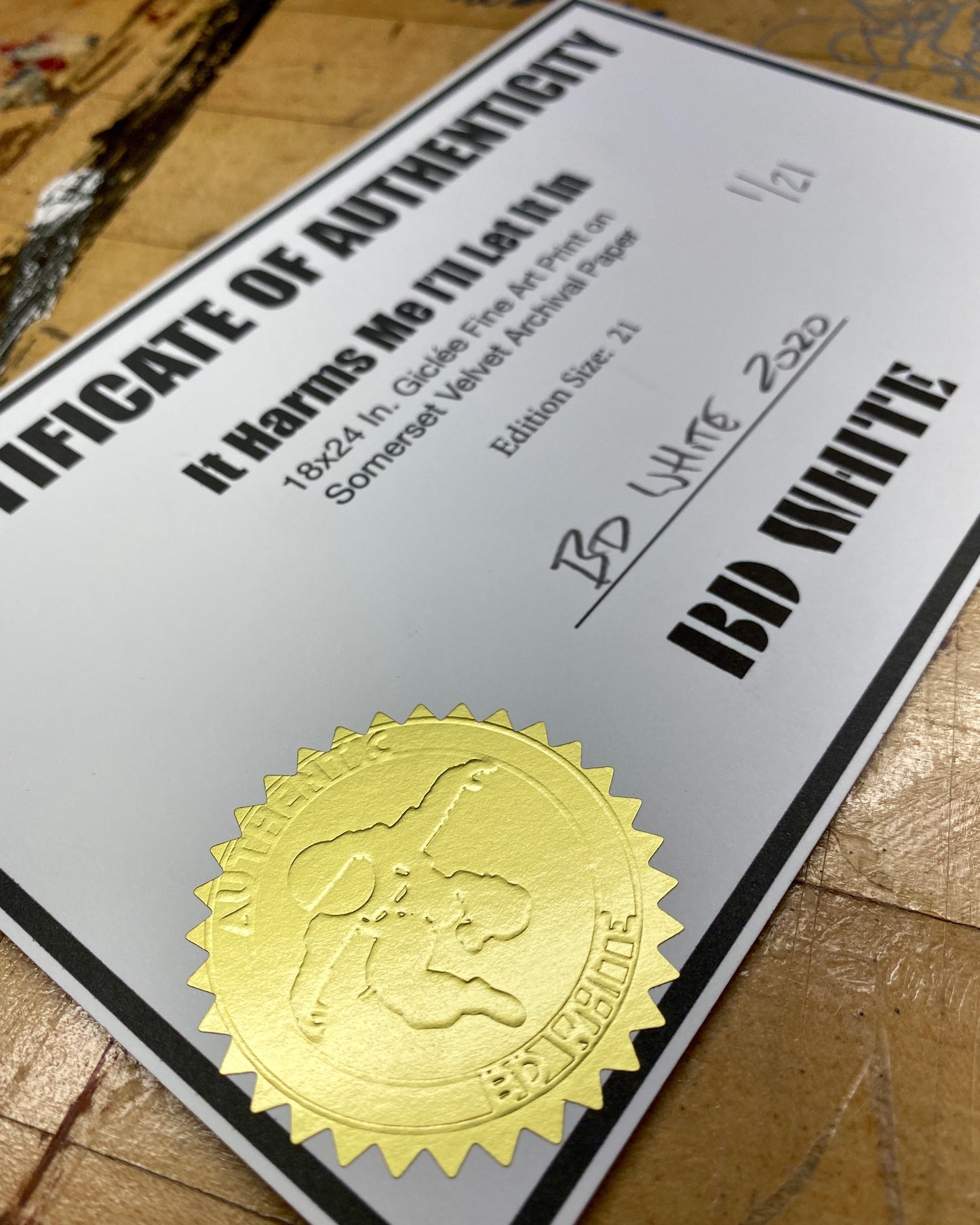 Det skader meg, jeg slipper det inn AP