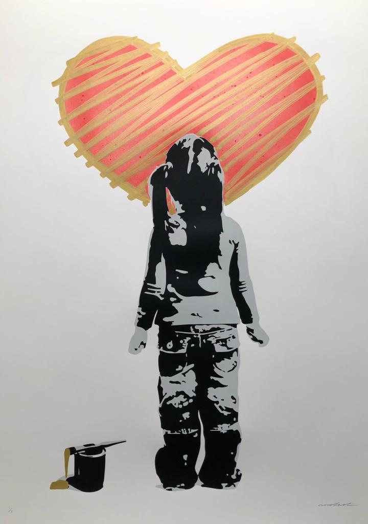 Paint Girl - Hånd ferdig 1/1