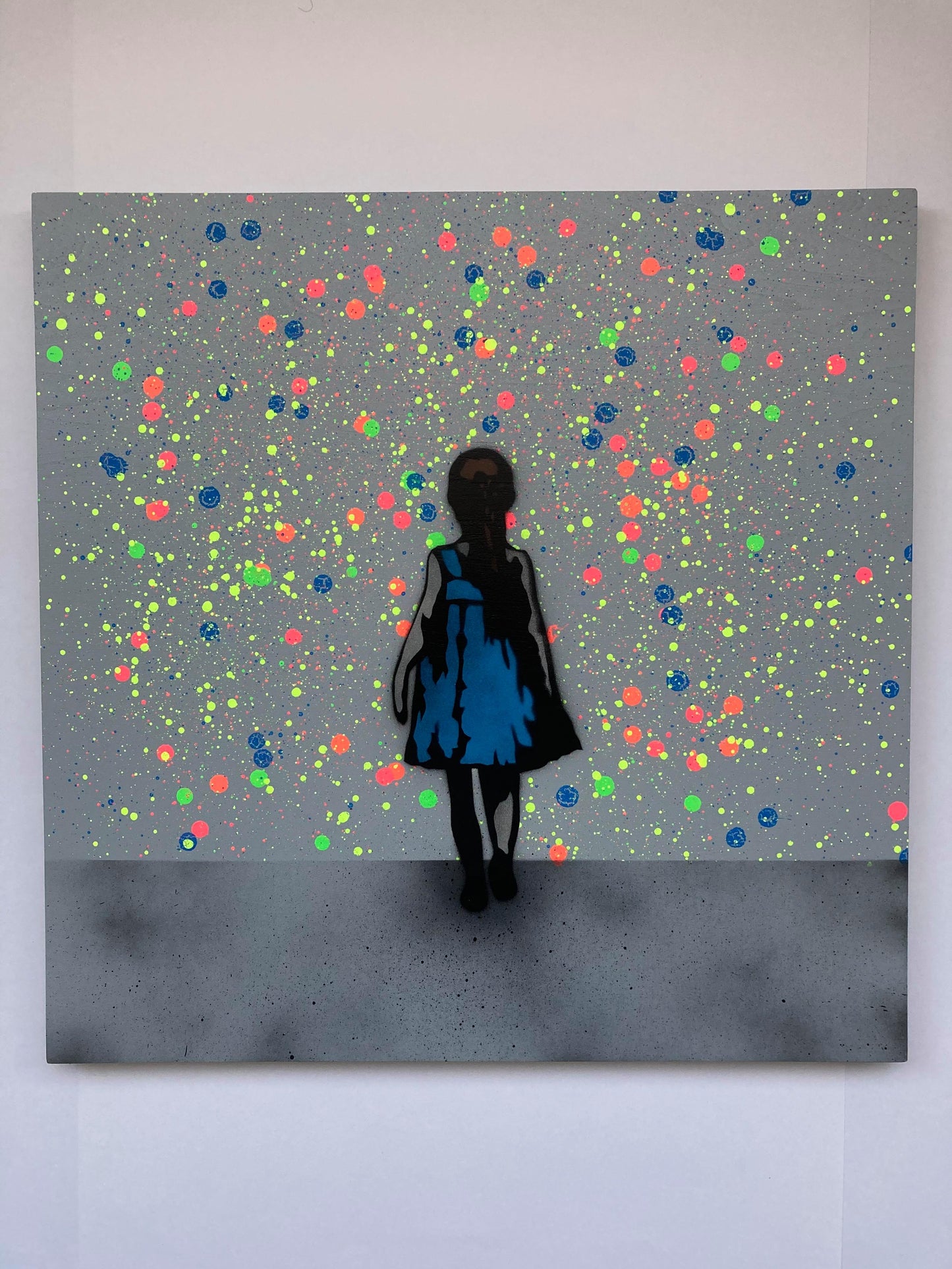 Gå videre ved (fluorescerende) trepanel