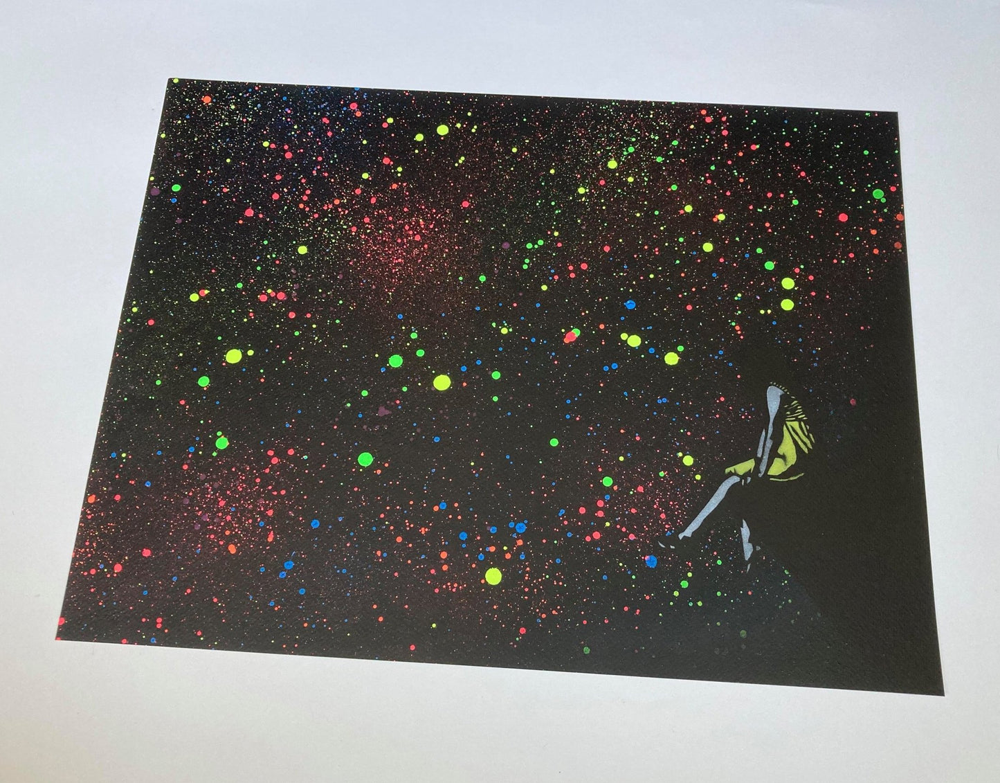 Sitting, Waiting, Wishing (Fluorescent Edition)