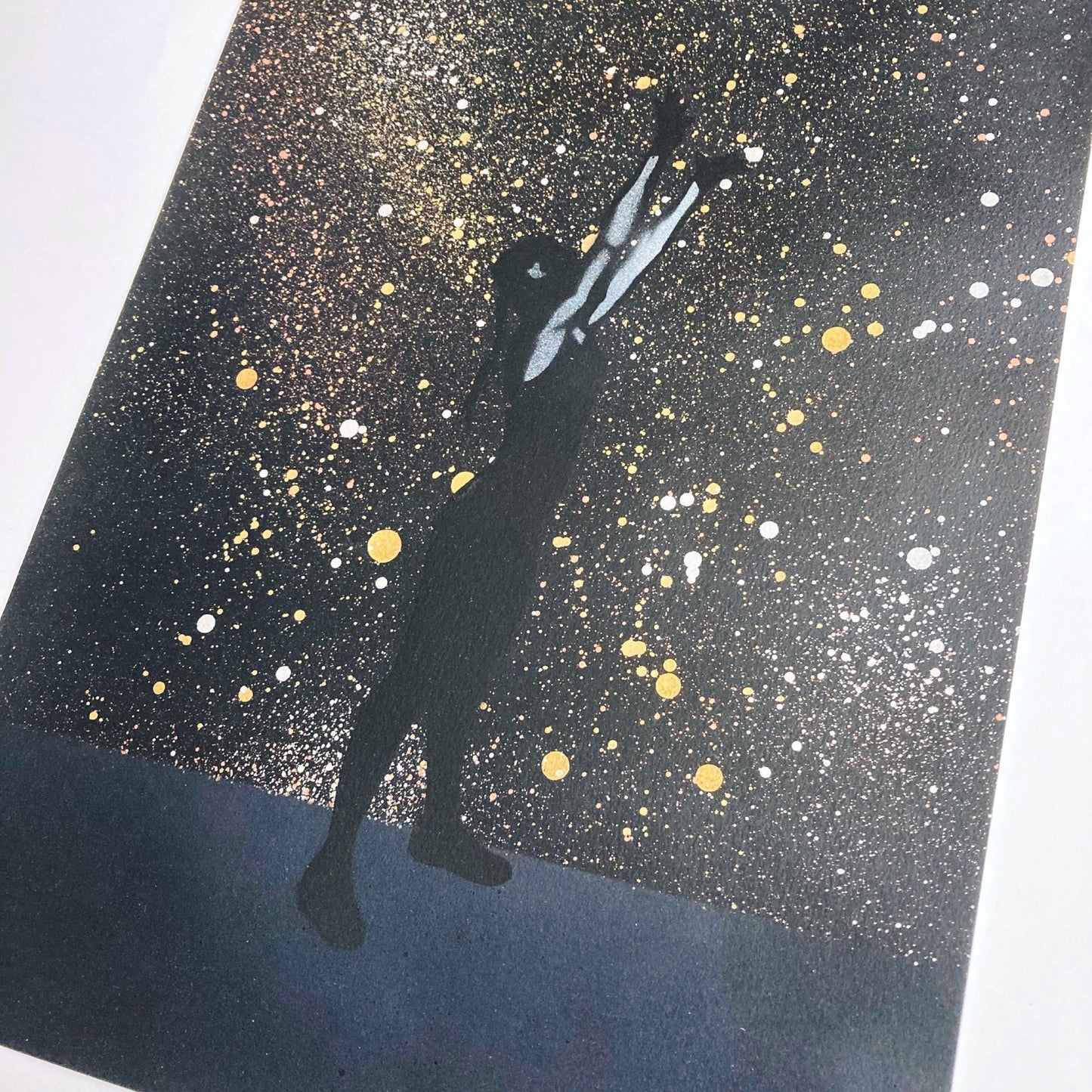 Catch a Falling Star (Test – Black & Gold)