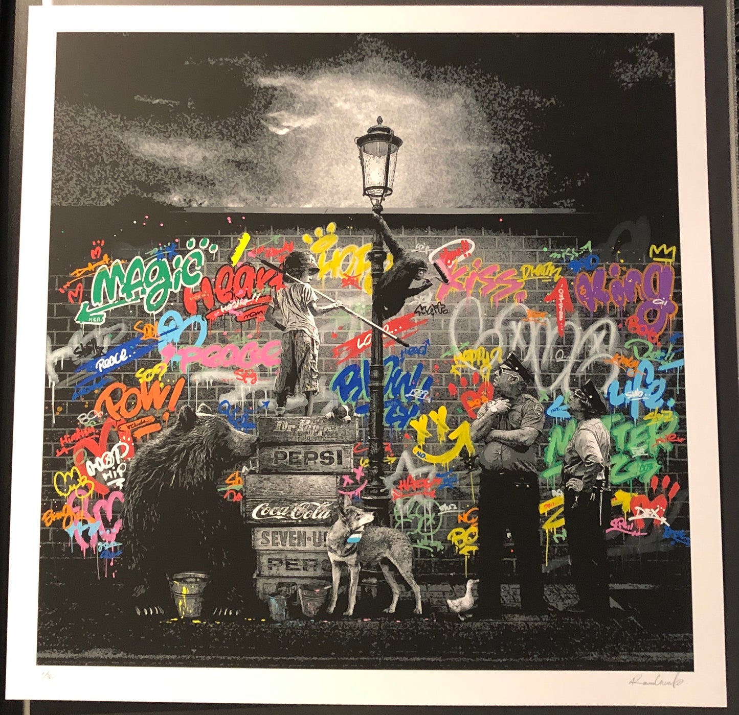 Midnight Mission Hand-Finished #1/30