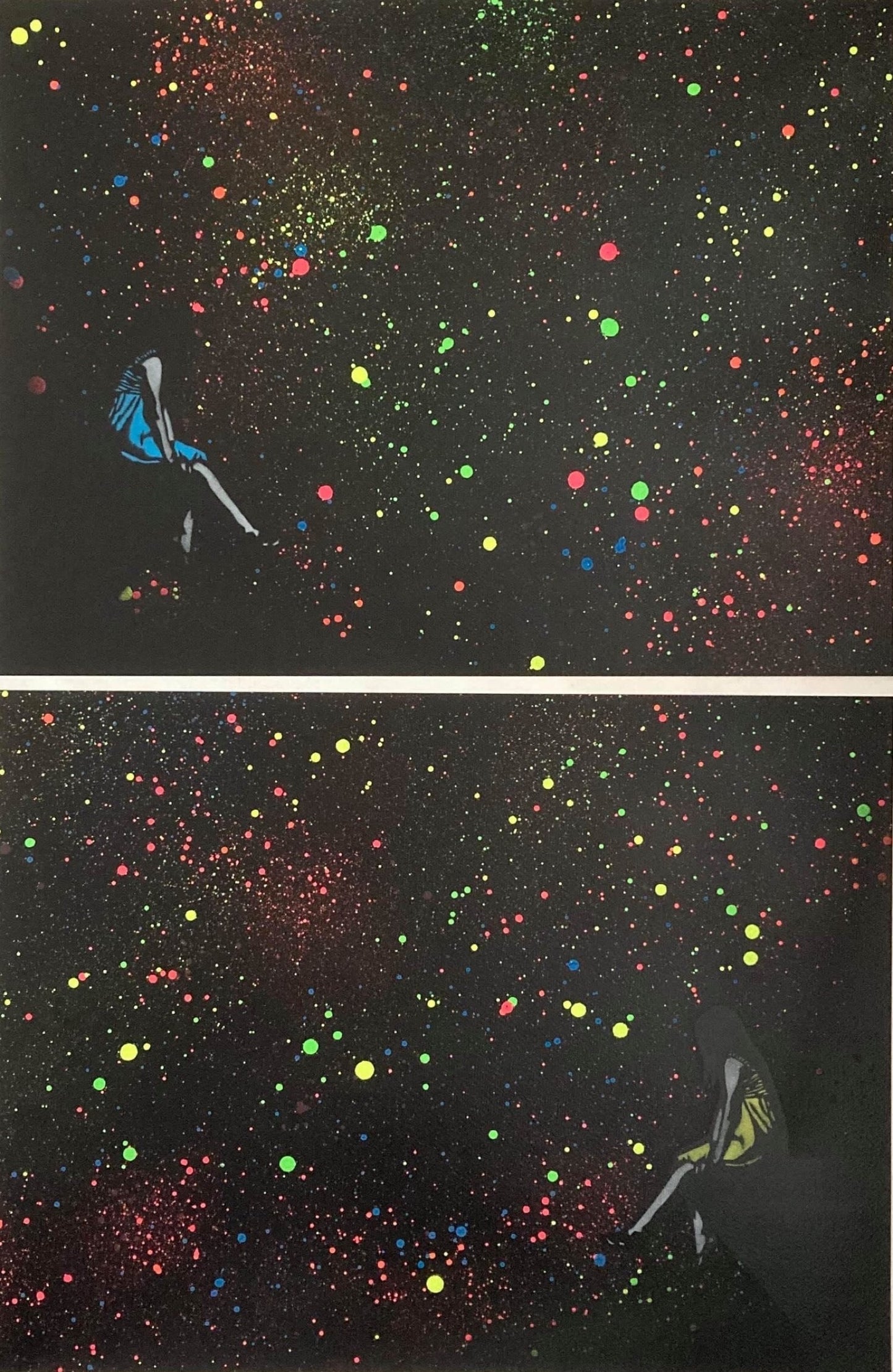 Sitting, Waiting, Wishing (Fluorescent Edition)