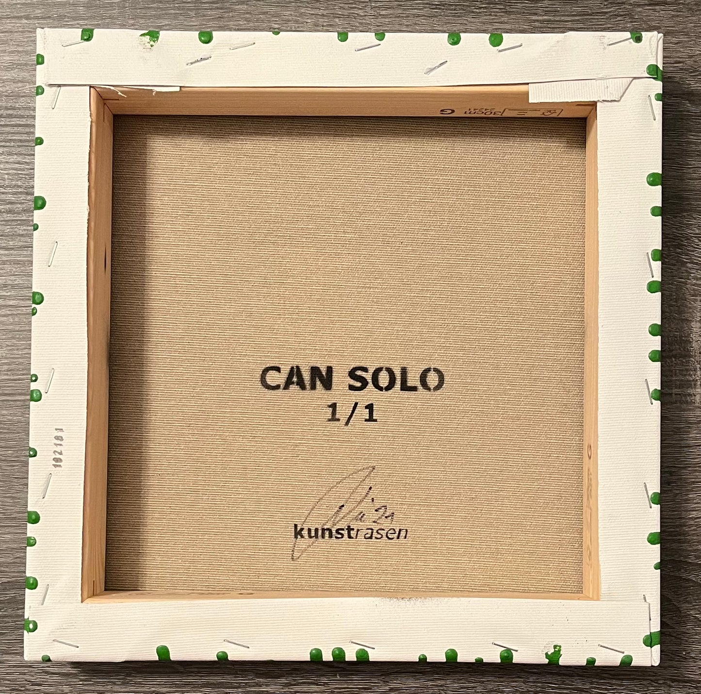 Can Solo - Canvas (grønn) 1/1