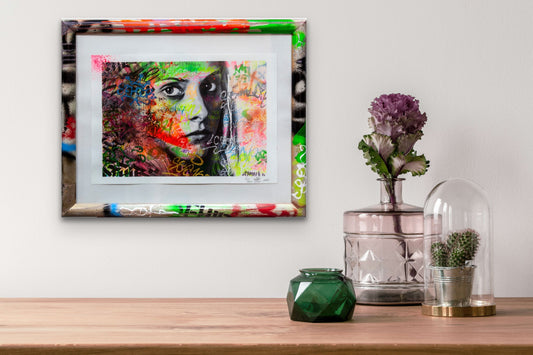 La Modelo Hand Finished Framed