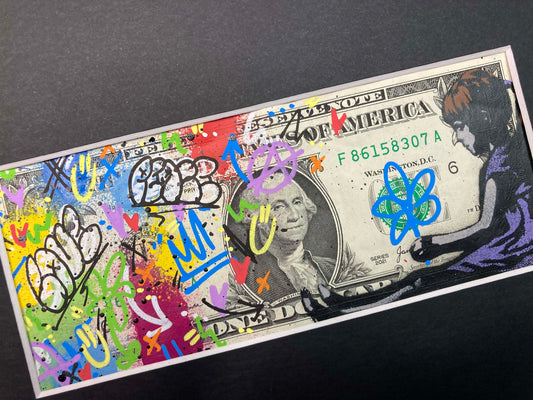 Flower Power Note (Sky Blue 1/1)