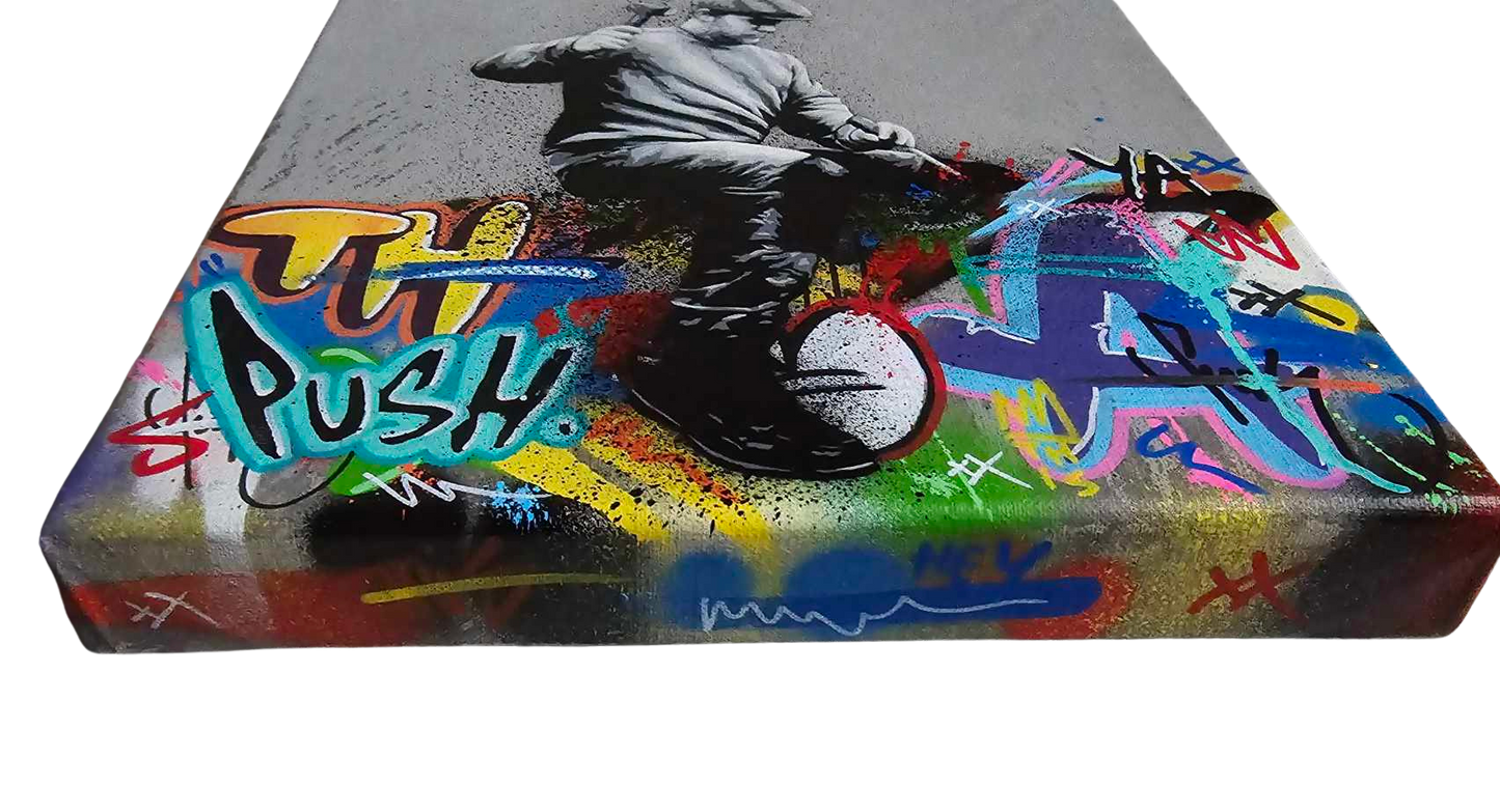 Quarry Worker Canvas - Martin Whatson