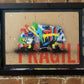 Panda (Framed) by Martin Whatson