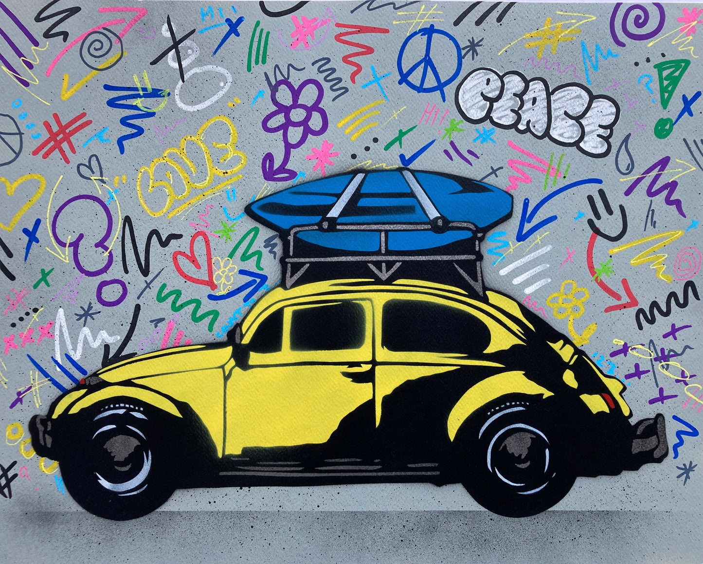 VW Beetle (Summer of Love)