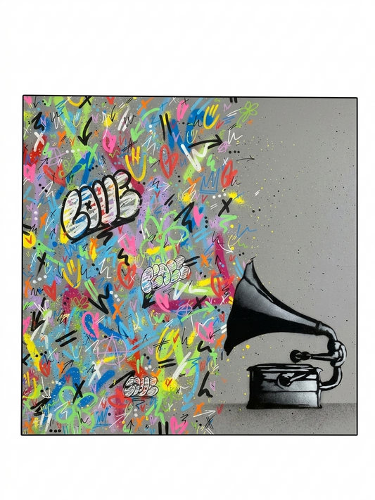 Music Makes You Lose Control Canvas - Wood Panel