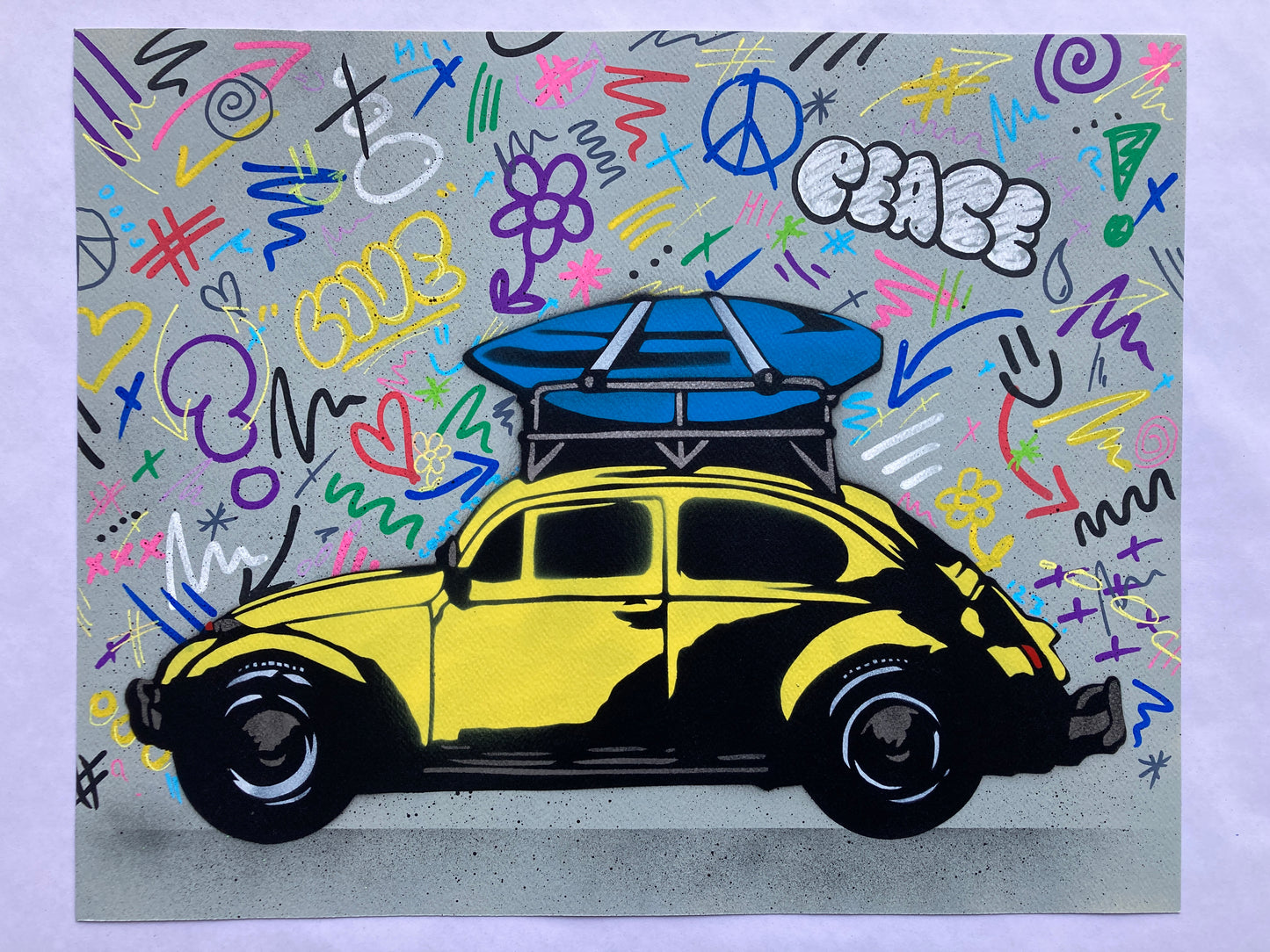 VW Beetle (Summer of Love)