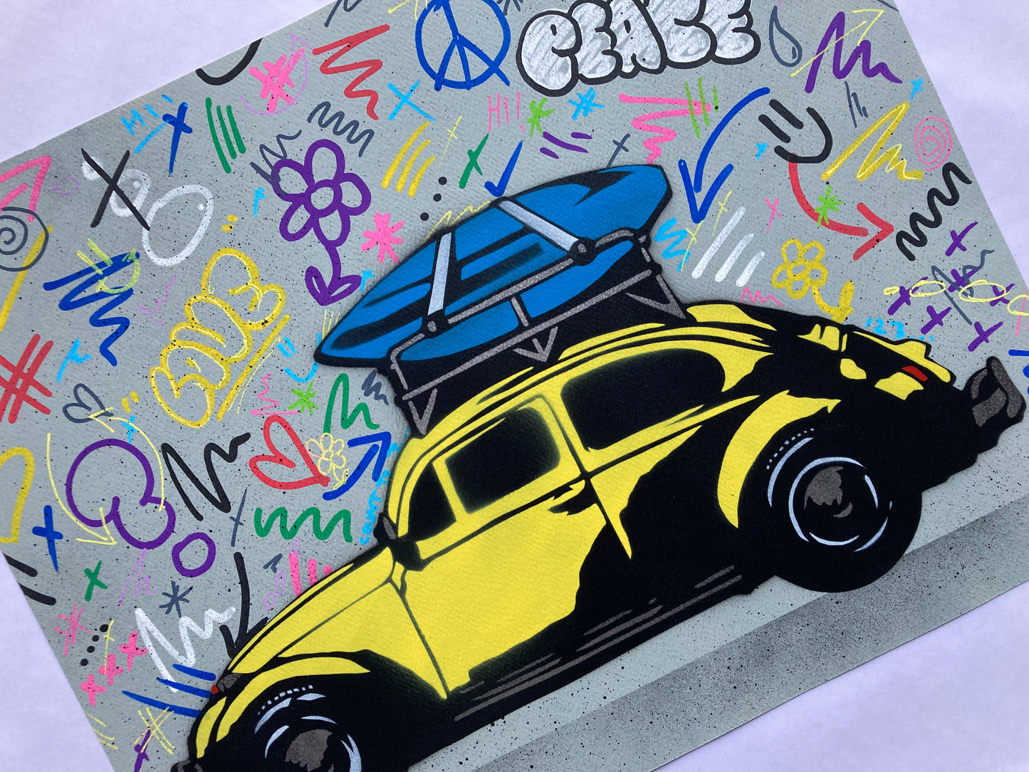 VW Beetle (Summer of Love)