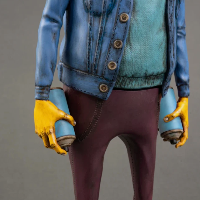 OsGemeos - The Giant (Light Blue)