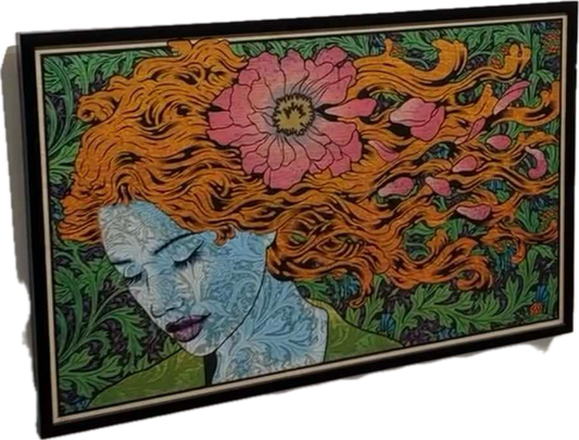 Flora Wood Panel by Chuck Sperry