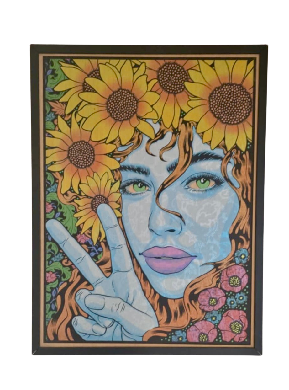 Harmonia Wood Panel by Chuck Sperry