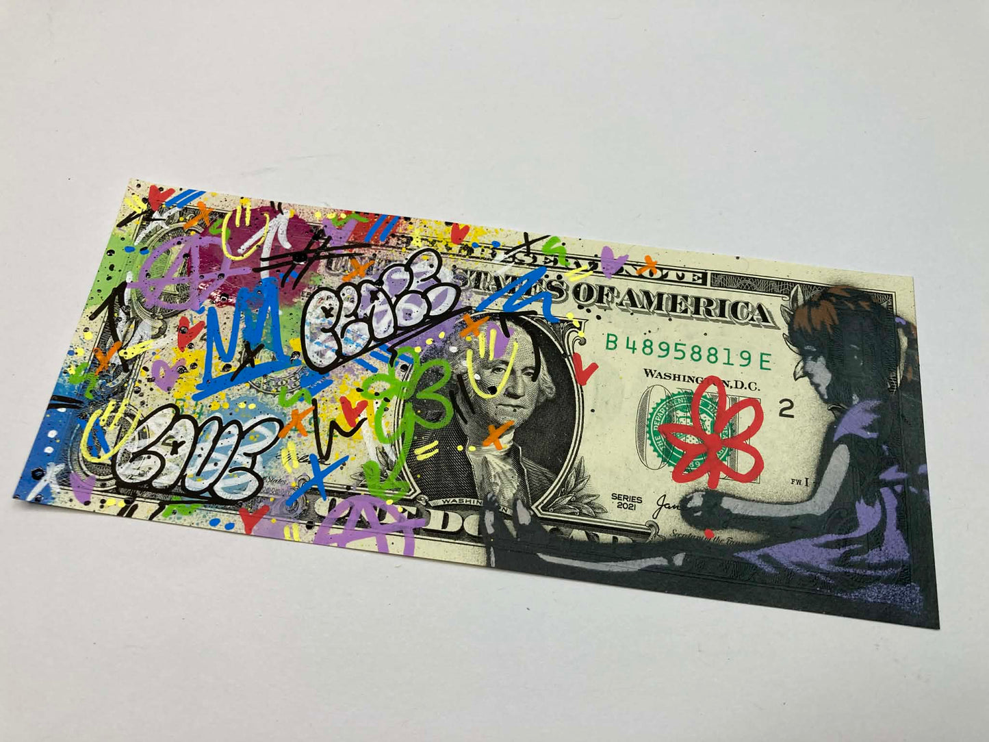 Flower Power Note (Red 1/1)