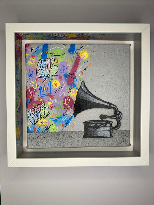 Music Makes You Lose Control Canvas - Custom Framed