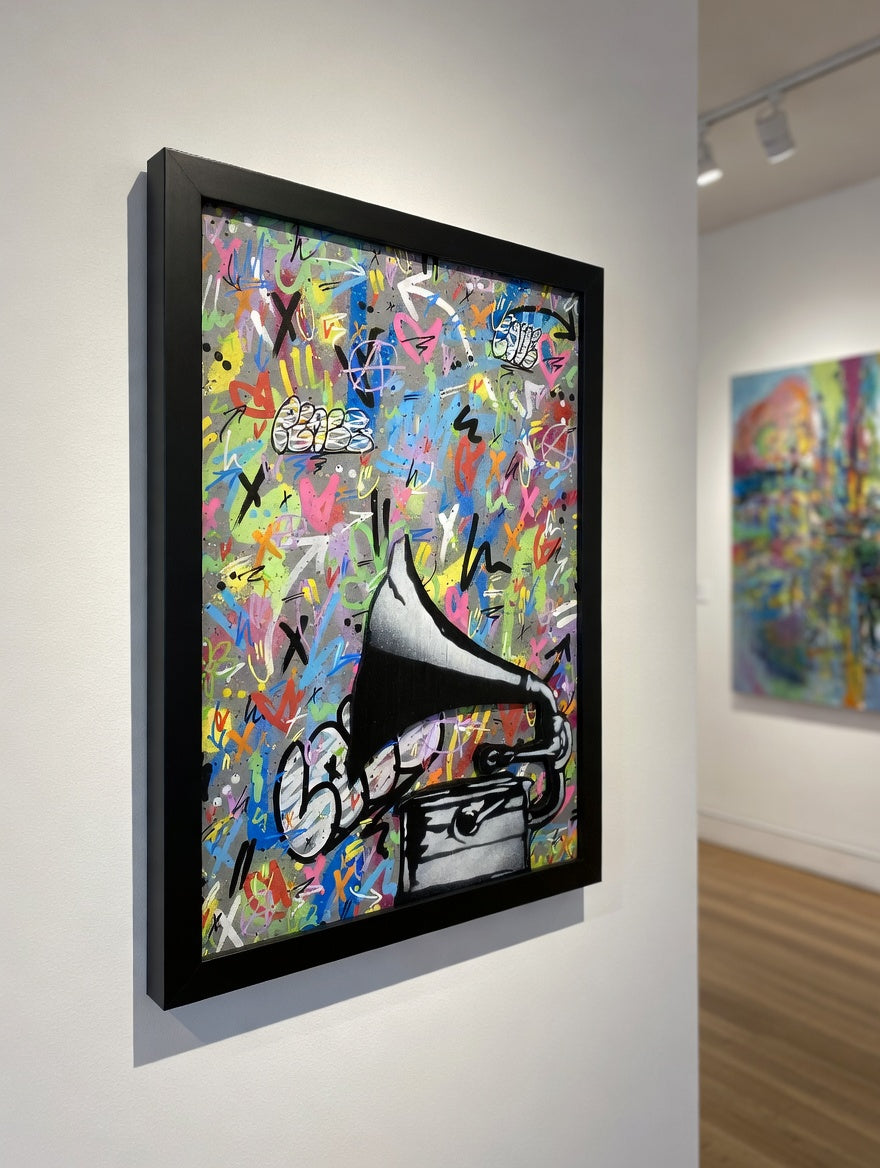 Music Makes You Lose Control Frame - Wood Cut 1/1