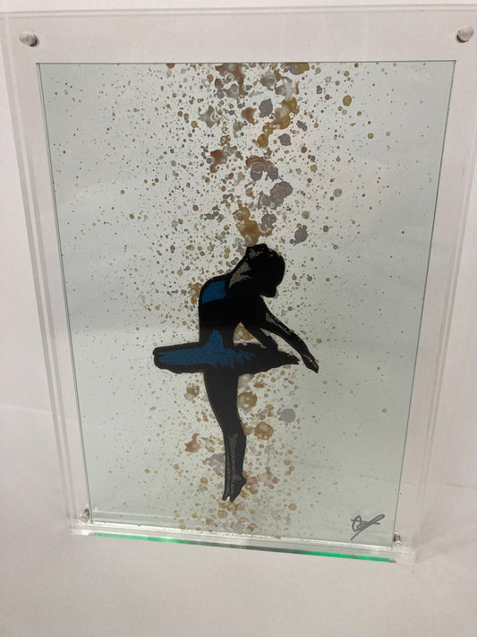 Shooting Star - Acrylic (Blue dress)